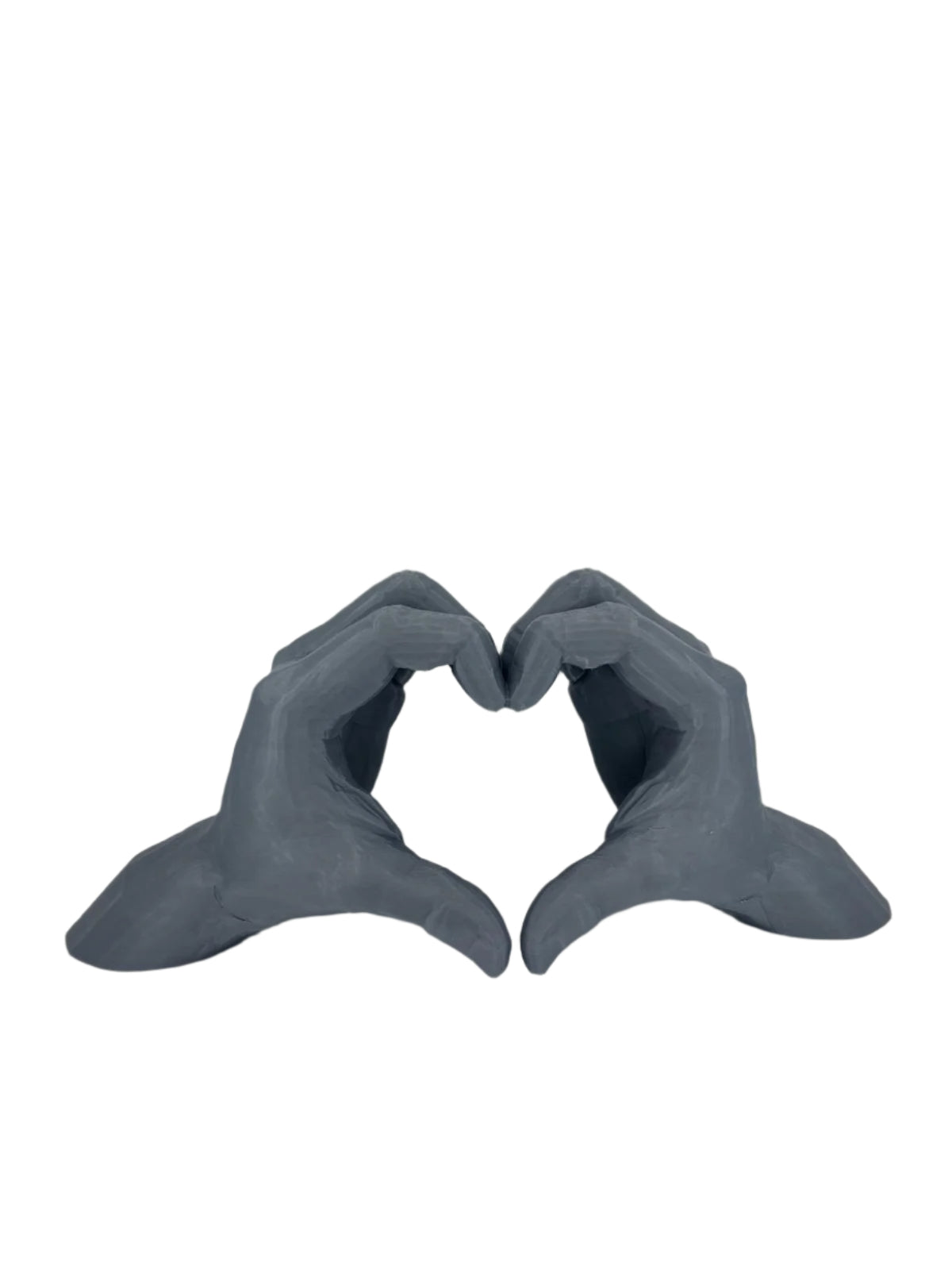 Ramă printată 3D inimă formată din mâini - eShape