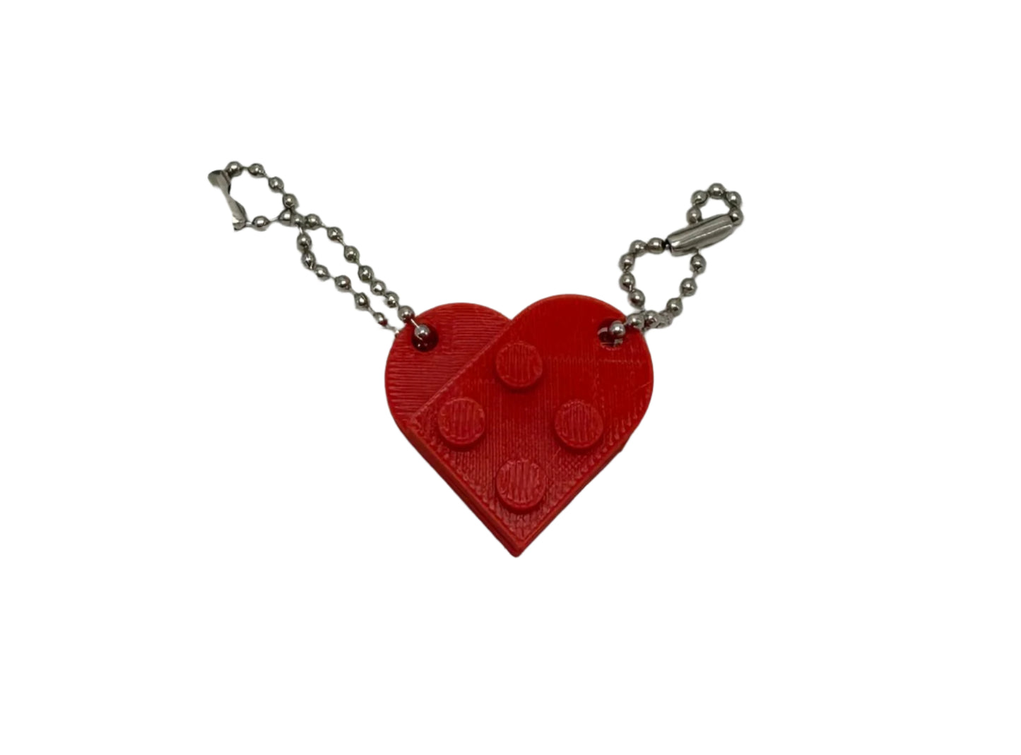 Set Breloc 3D Lego Heart - eShape