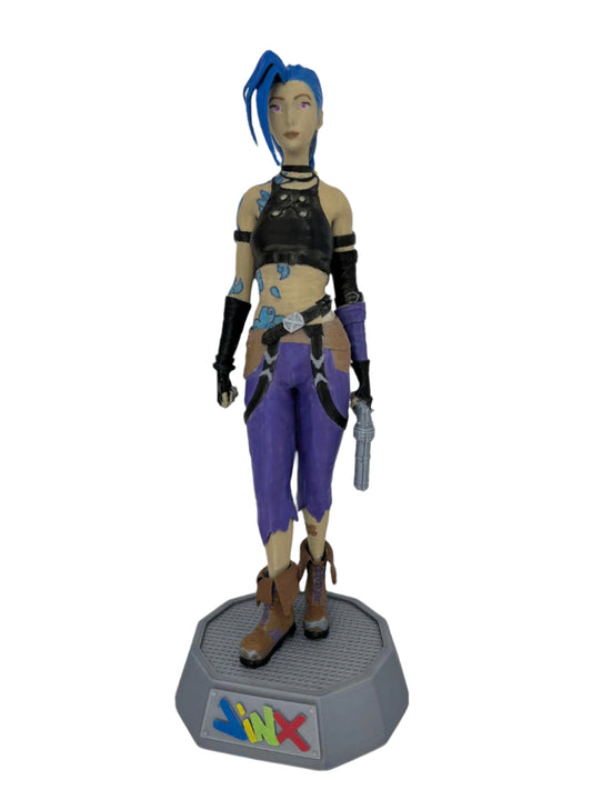 Figurina 3D Arcane Jinx pictată manual 30cm - eShape