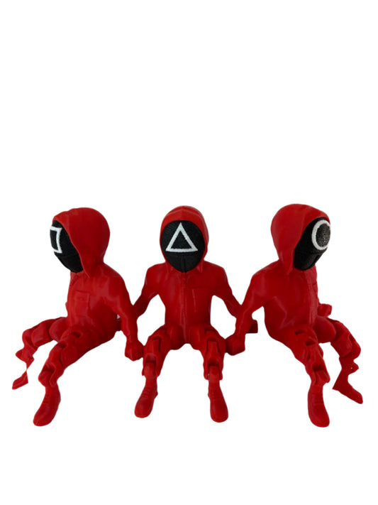 Set Figurine 3D Squid Game 13cm - eShape