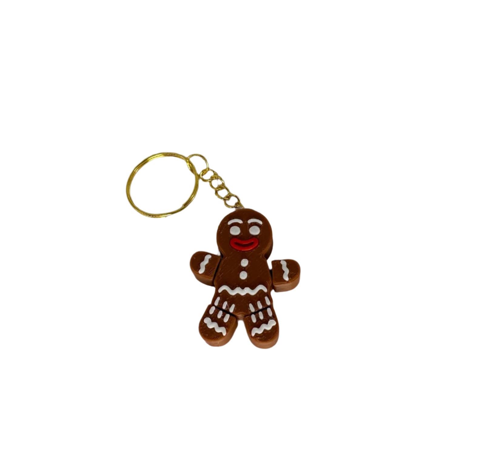 Breloc Gingerbread Man articulat - eShape