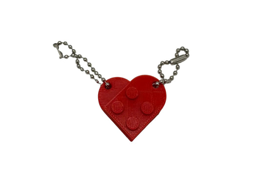 Set Breloc 3D Lego Heart - eShape